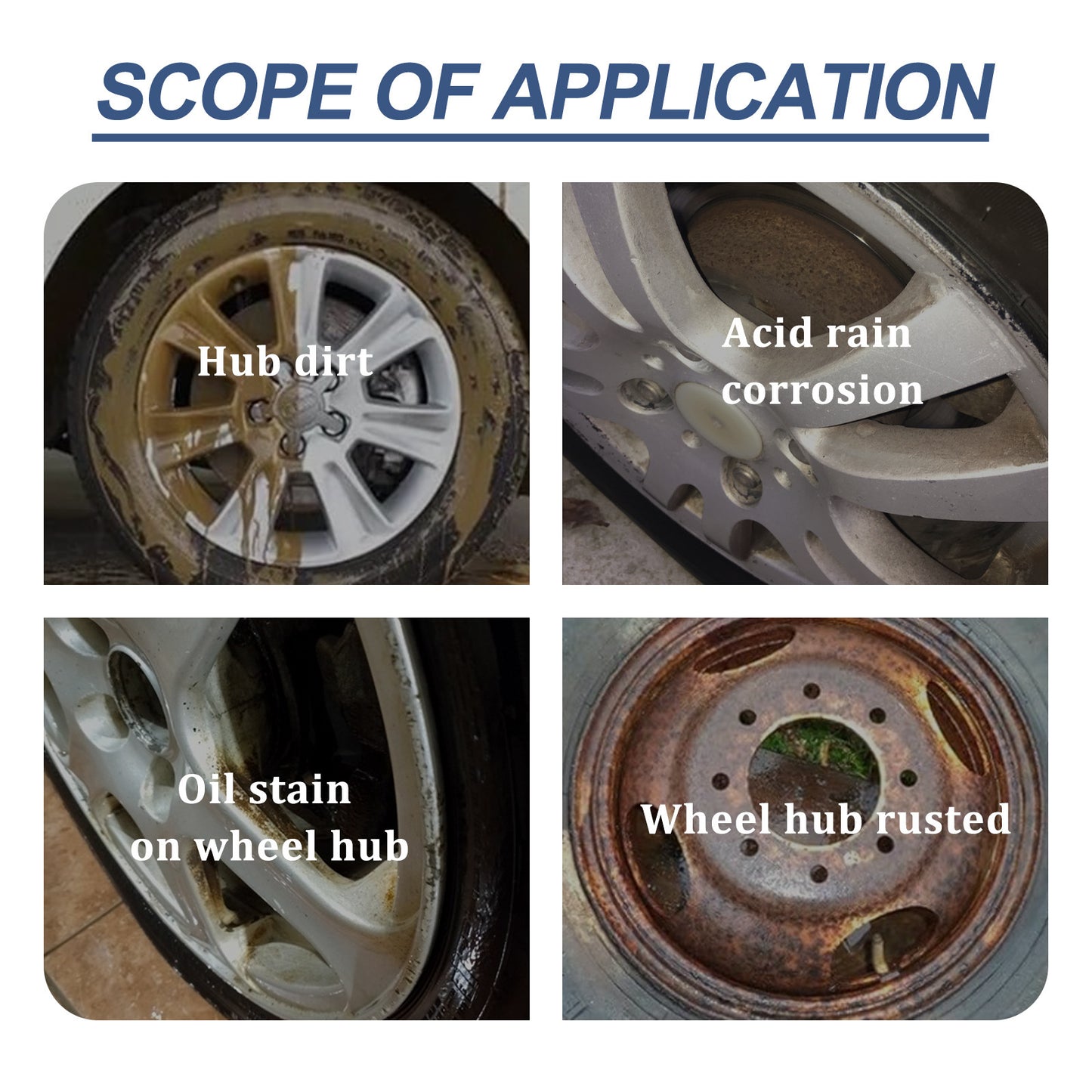 Brake Disc Decontamination Polishing Maintenance Rust Removing Cleanser