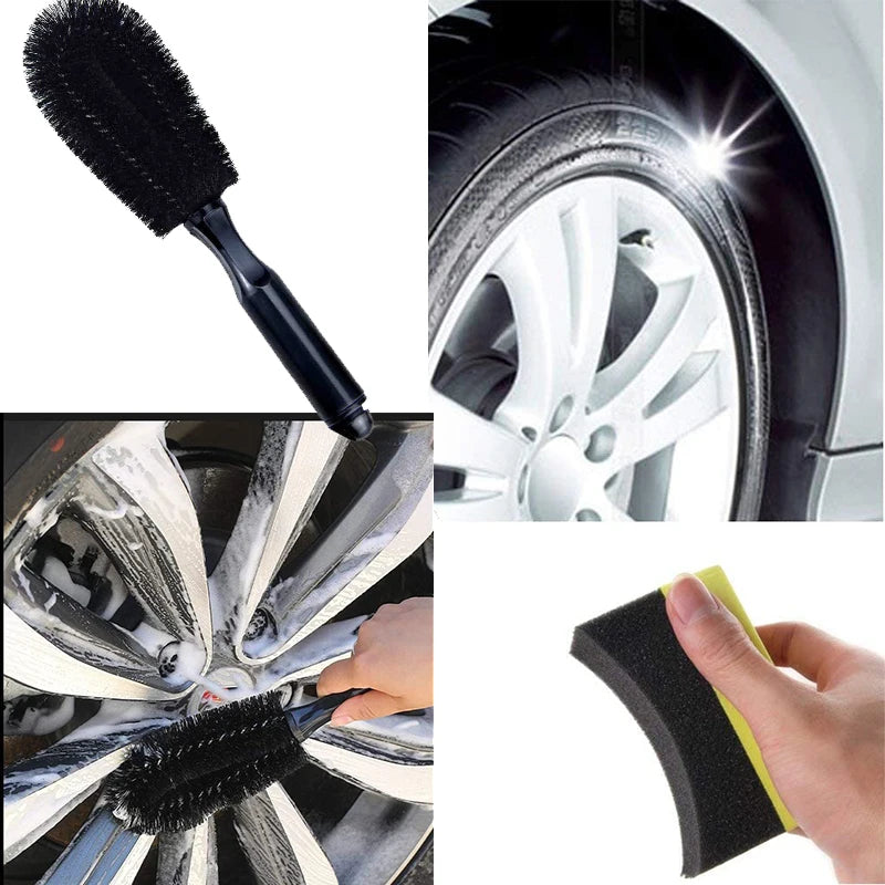 CGYUJISD Car Wash Kit with Car Wash Foam Gun Sprayer, Drill Brush Set, Car  Detailing Brush Kit, Sponge Polishing Pads, Foam Cannon for Car Cleaning
