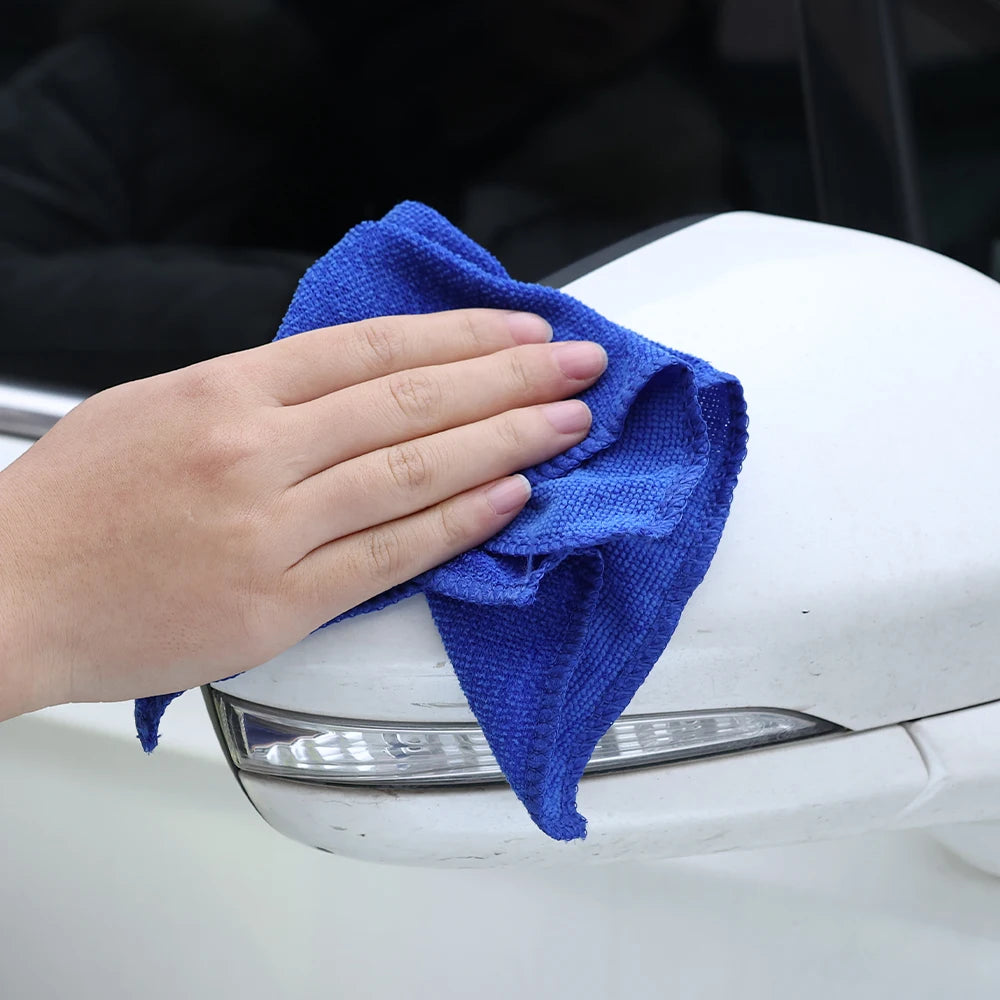 Thin Microfiber Towels Fast Drying Car Cleaning Cloth Auto Detailing Polishing Towel Household Bathroom Kitchen Duster Rag
